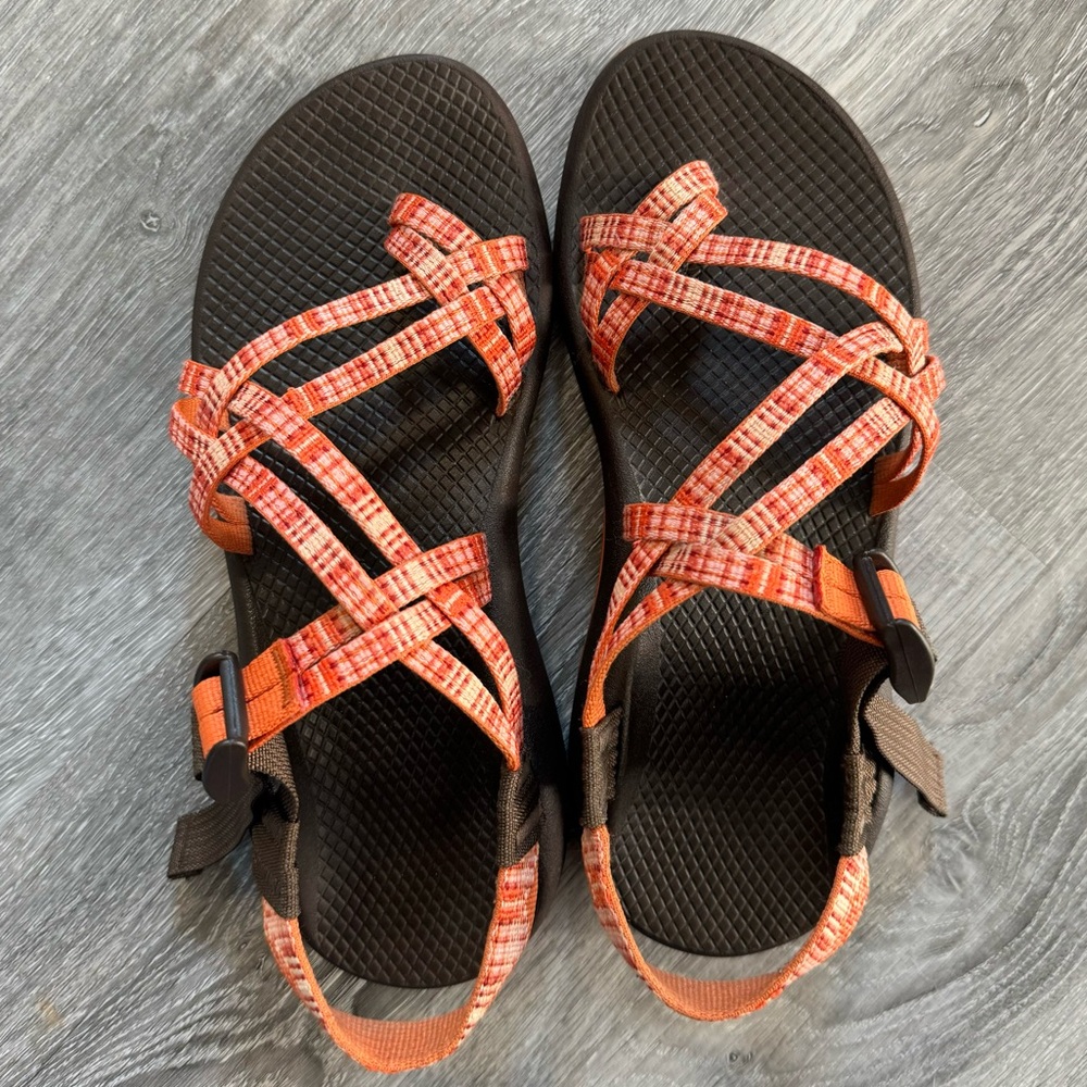 Orange chacos women’s size 9